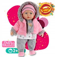 Julka Lalka bobas duża jak żywa Smily Play uczy śpiewa opowiada PL/ENG 41cm