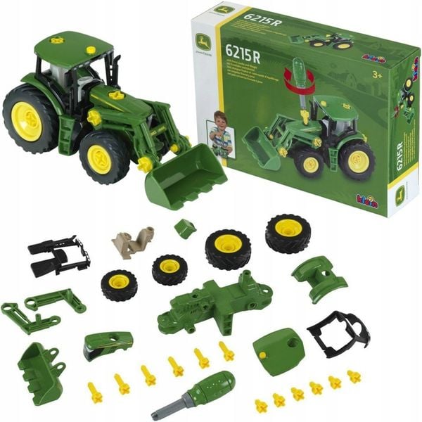 TRAKTOR JOHN DEERE ZESTAW DO SKRĘCANIA KLEIN zdjęcie 6