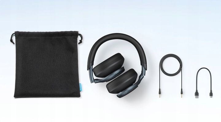 Słuchawki bezprzewodowe Soundcore Space One Czarne ANC LDAC Hi-Res zdjęcie 13