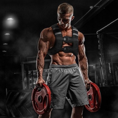 HMS Kamizelka Treningowa Z Obciążeniem Obciążeniowa Do Ćwiczeń Fitness 8 kg na Arena.pl