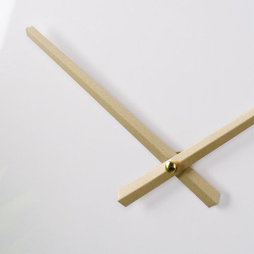 Zegar ścienny biały złoty 50 cm na Arena.pl