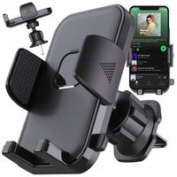 UCHWYT DO SAMOCHODU NA TELEFON KRATKĘ NAWIEWU SAMOCHODOWY DO KRATKI MOCNY