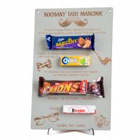 Prezent Na Dzień Ojca Do Szkoły Tabliczka Na Słodycze Dla Taty Upominek