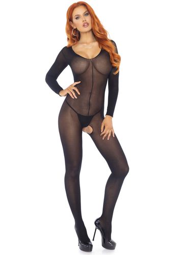 bielizna-sheer long sleeves bodystocking os na Arena.pl