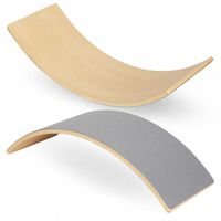 Wielofunkcyjna Drewniana Deska do Balansowania Bujak balansowy dla Dzieci