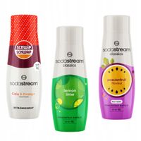 2X Syropy do Sodastream Schwip Schwap + Lemon Lime + Passionfruit Marakuja