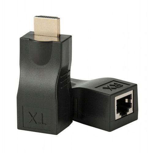 EXTENDER HDMI PRZEZ ZŁĄCZE RJ45 CAT 5E/6 30M 4K na Arena.pl