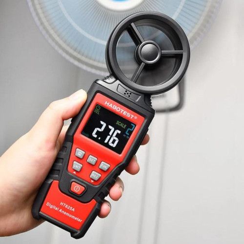 ANEMOMETR POMIAR SIŁY WIATRU EKRAN LCD zdjęcie 4