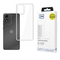 Silikonowe etui na Motorola Moto E14/G04/G04S - 3mk Clear Case