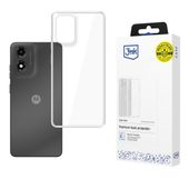 Silikonowe etui na Motorola Moto E14/G04/G04S - 3mk Clear Case