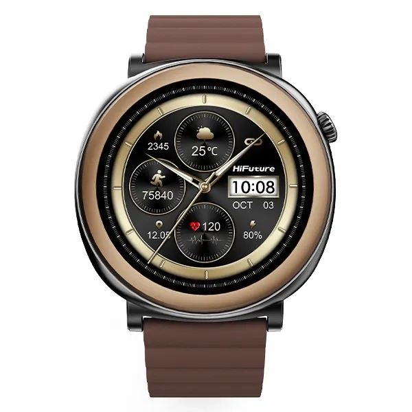 Smartwatch HiFuture Aurora - brązowy zdjęcie 1