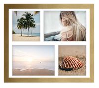 Ramka na 4 zdjęcia Hekla 24x30x4 foto galeria złoty 1szt.