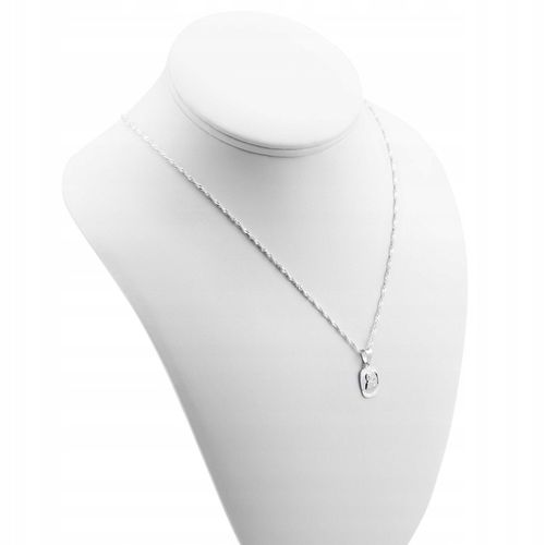 Srebrny medalik Matka Częstochowska pr. 925 Grawer na Arena.pl