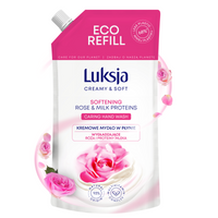 Luksja Wygładzające Mydło w płynie Róża - 900ml