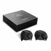 bijoux indiscrets burlesque pasties bow czarne nakładki dekoracyjne