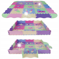 MATA PIANKOWA EDUKACYJNA GRUBA KOJEC DLA DZIECI PUZZLE 25 ELEMENTÓW 3W1