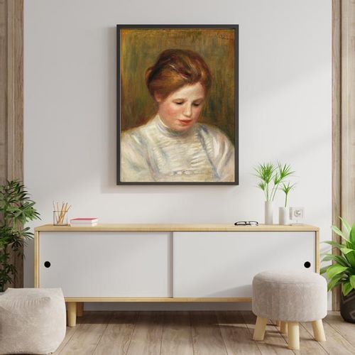Head, Pierre-Auguste Renoir - plakat 30x40 cm na Arena.pl