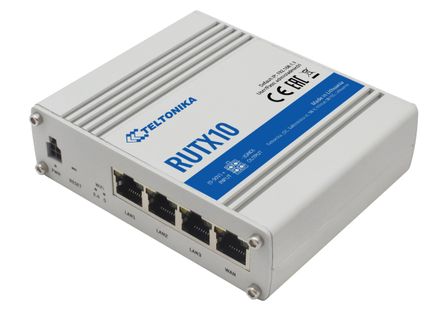 Teltonika RUTX10 Router WiFi Dual Band 4x LAN/WAN GIGABIT