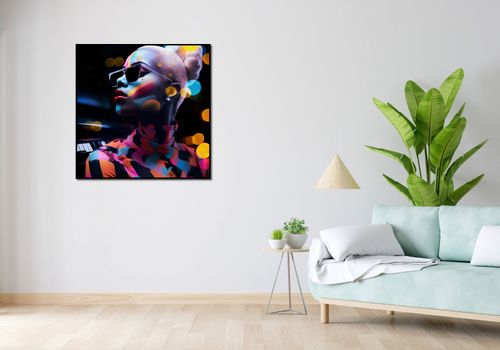 Plakat 90x90cm Melodia Bijąca z Duszy na Arena.pl