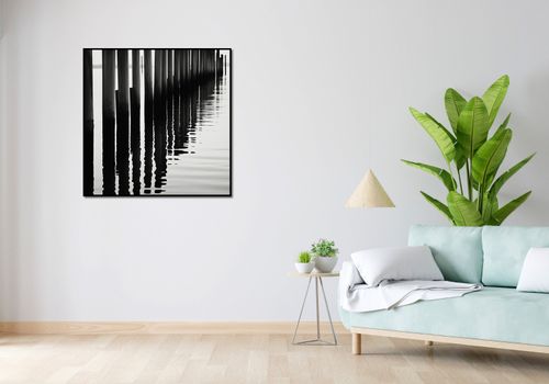 Plakat 90x90cm Rytm Wody i Drewna na Arena.pl
