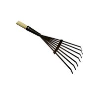 TUCHMET Grabie z taśmy 7 zębowe z tulejką, trzonek 28 cm