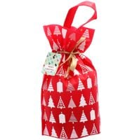 WOREK PREZENTOWY TOREBKA ŚWIĄTECZNA NA PREZENTY 22x32 CZERWONY