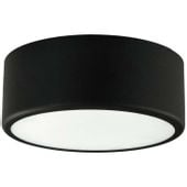 Plafon LAMPA sufitowa Cleo 137623613929 TEAM okrągła OPRAWA natynkowa metalowa czarna