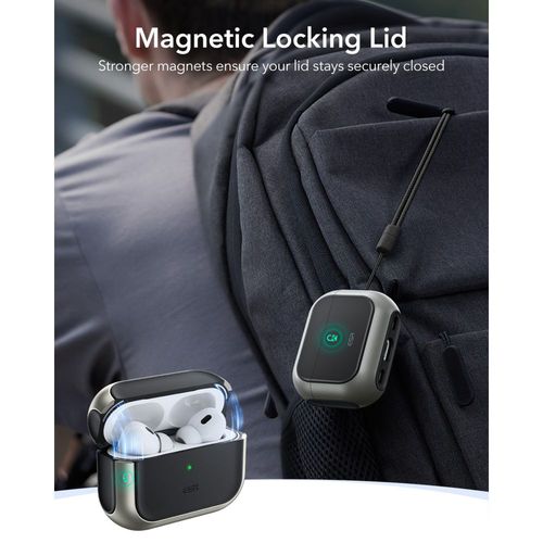 esr orbit halolock magsafe apple airpods pro 3 titanium na Arena.pl
