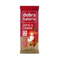 DOBRA KALORIA - BATON - JABŁKO & CYNAMON 35g NR02