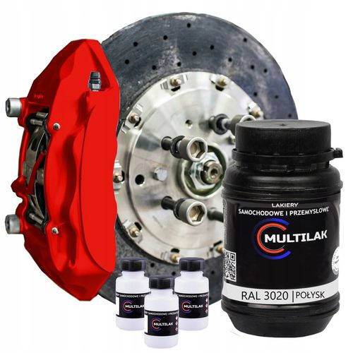 Lakier do zacisków hamulcowych RAL 3020 połysk na Arena.pl