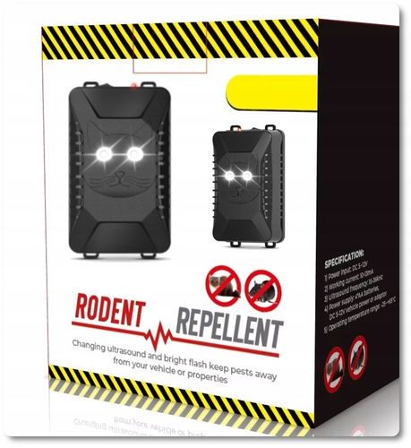 Samochodowy ODSTRASZACZ gryzoni na KUNY do AUTA ultradzwiekowy na na Arena.pl