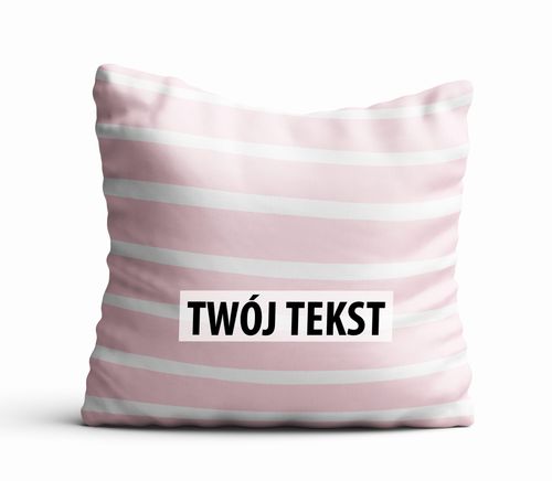 Poduszka Dekoracyjna RÓŻNE  z Twoim napisem R10 na Arena.pl