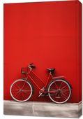 Obraz 60x90cm Czerwony Rower
