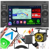 RADIO SAMOCHODOWE do FORD KUGA S-MAX C-MAX CARPLAY 4GB RDS GPS WIFI ANDROID