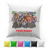 POSZEWKA Z NADRUKIEM BAWEŁNIANA 40x40CM - ROBLOX GRA