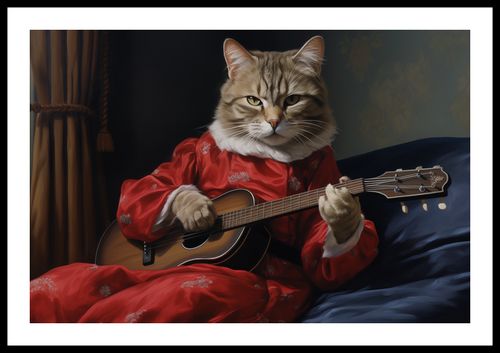 Plakat 60x40cm Melodia Kociej Łapy na Arena.pl
