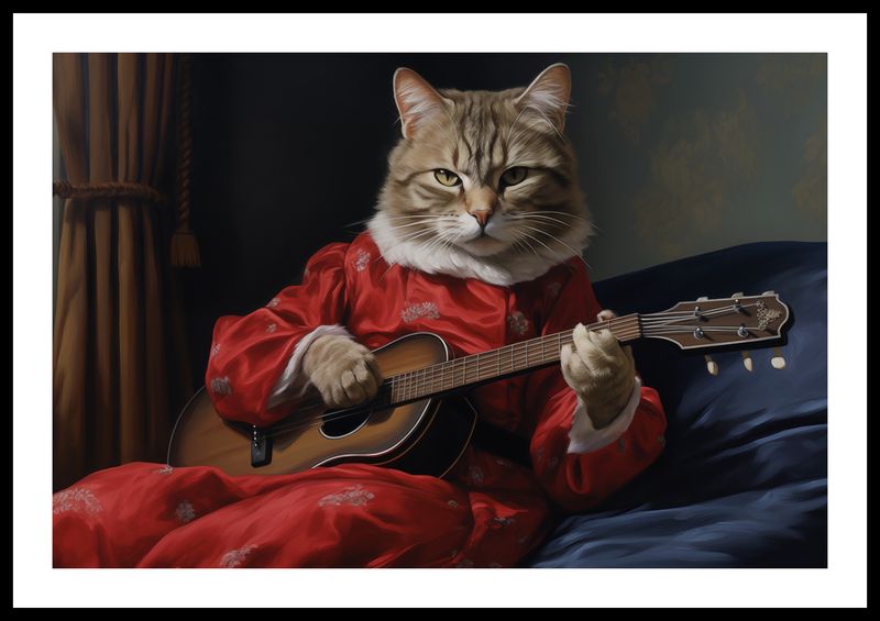 Plakat 60x40cm Melodia Kociej Łapy zdjęcie 3