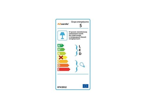 Oczko PABLO GM2107-WH Azzardo +LED na Arena.pl
