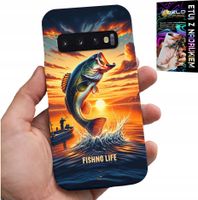 ETUI DO SAMSUNG GALAXY S10 PLUS - WĘDKARSTWO RYBOŁÓWSTWO WĘDKA CASE +FOLIA