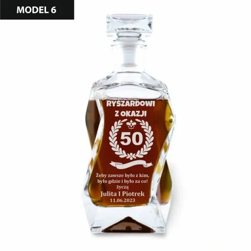 Prezent na Urodziny Karafka do Whisky z Grawerem - Niepowtarzalny Upominek zdjęcie 12