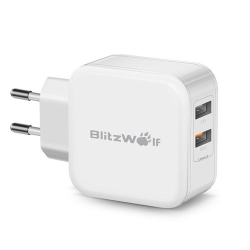 Ładowarka sieciowa USB BlitzWolf BW-S6 30W biała na Arena.pl