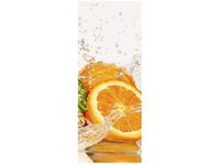 40X100CM POMARAŃCZA WODZIE OBRAZ DRUK PION