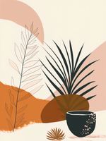 Plakat 15x20cm Harmonia Zen