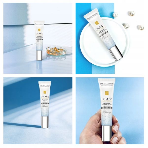 Dermedic Oilage Krem pod oczy Przeciwzmarszczkowy Rewitalizujący 15ml zdjęcie 2