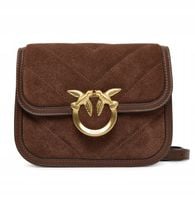 PINKO Torebka Love Box Bag Fl Mini AI 25-26 PLTT 104297 A2JH Brązowy