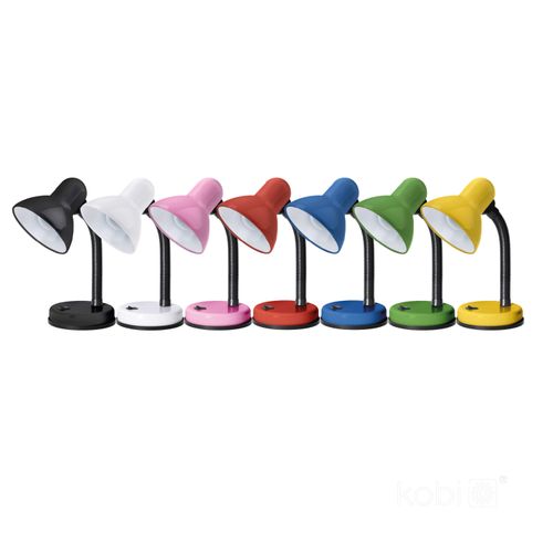 lampka biurkowa śmieszek 1xe27 różowa kobi na Arena.pl