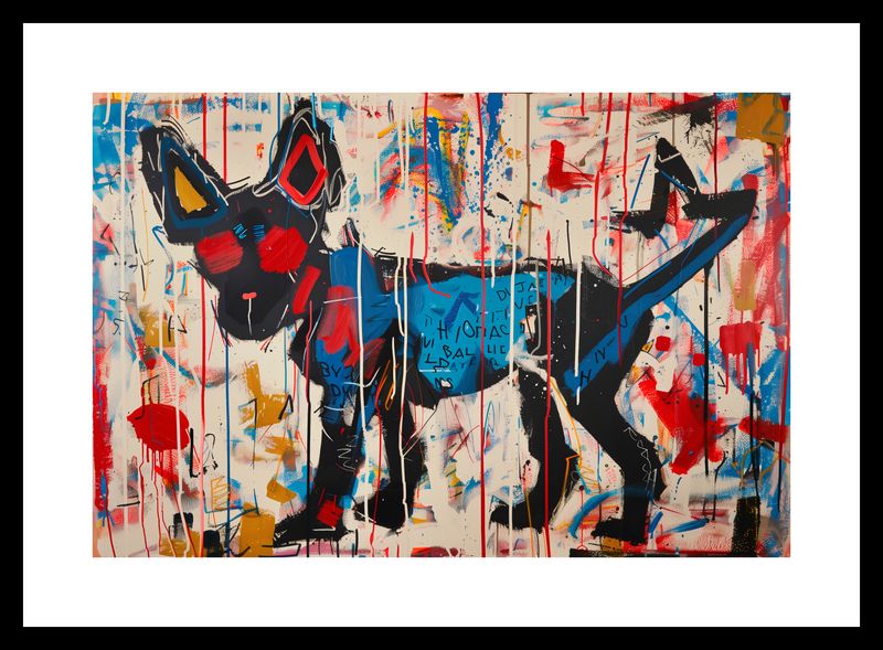 Plakat 30x20cm Miejski Pies zdjęcie 3