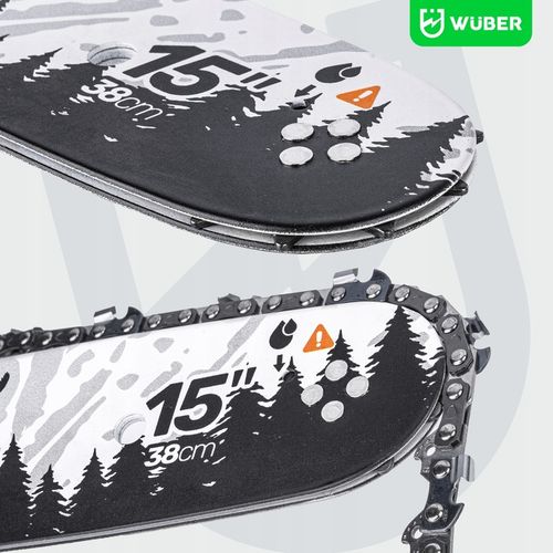 PROWADNICA DO PIŁY SPALINOWEJ PILARKI 15" 38CM + 2X ŁAŃCUCH 0.325" na Arena.pl