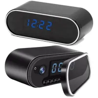 BUDZIK ZEGAR Z MINI KAMERA SZPIEGOWSKA UKRYTA WiFi
