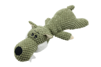 Zabawka pluszowa dla psa pies do szarpania z piszczałką 40cm